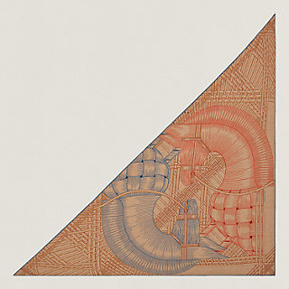 HERMES スカーフ Masan & Masan giant triangle 直営店包装 Masan & Masan giant triangle | Hermès Canada